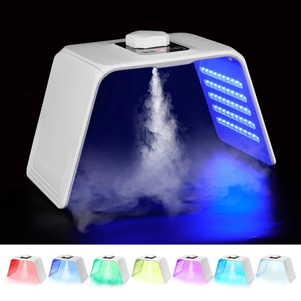7-Color LED Photon Skin Therapy & Nano Hydration Machine - 8