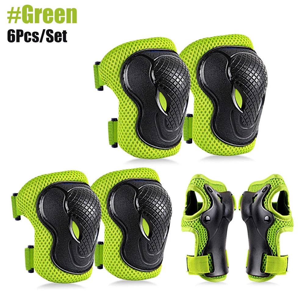 Protective Kids Knee and Elbow Pad Set for Sports - 26