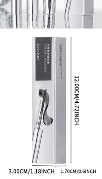 Volumizing Waterproof Steel Tube Mascara for Long-Lasting Lashes