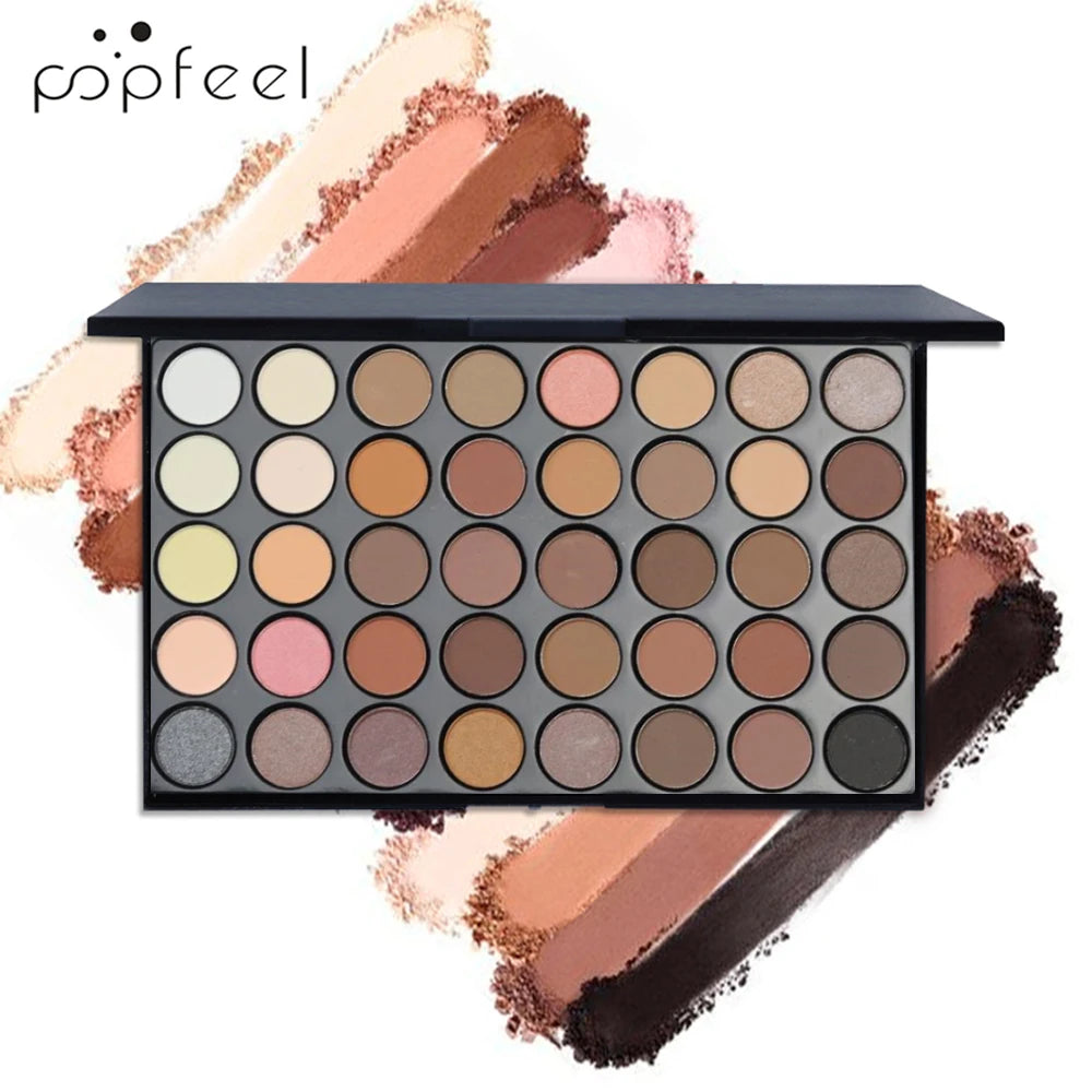All-in-One Professional Eye Makeup Kit with Brushes - 7
