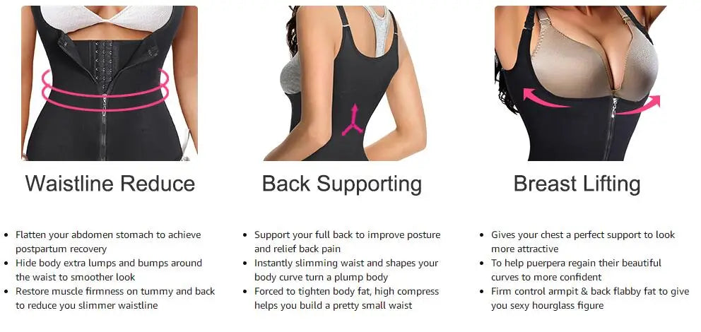 Postpartum Recovery Belly Wrap & Waist Trainer - 17
