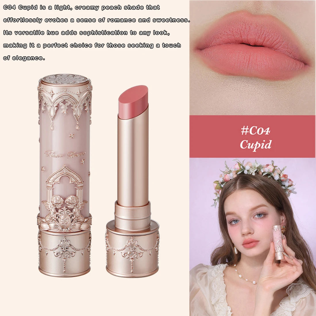 Hydrating Non-Sticky Tinted Lip Gloss for Shiny Long-Lasting Wear - 18