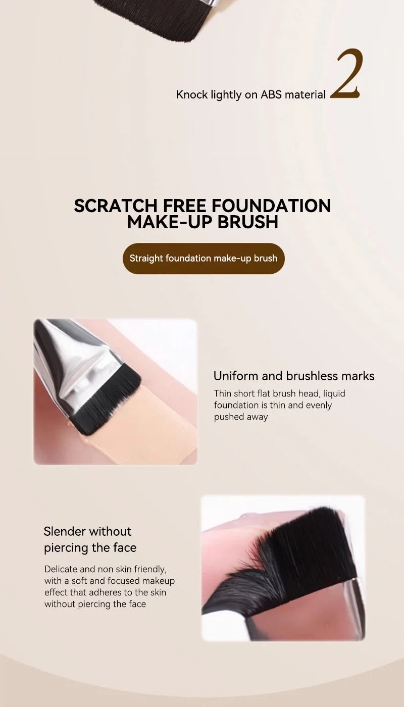 Dual-Ended Flawless Foundation Brush and Applicator - 13