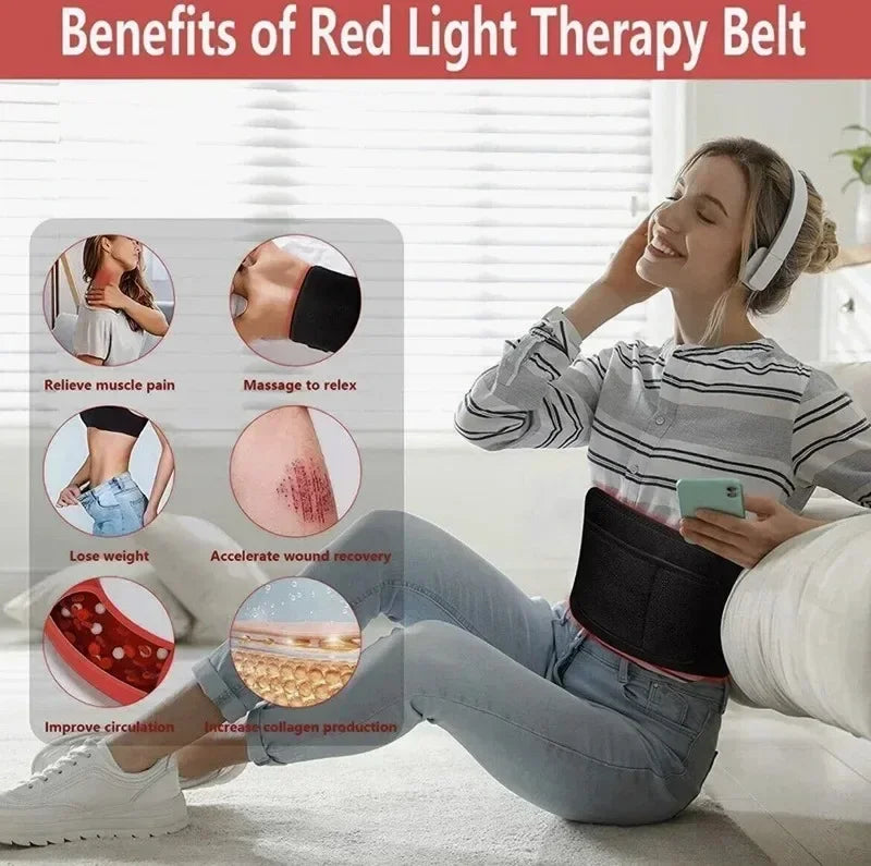 Infrared Red Light Therapy Wrap for Joint and Muscle Pain Relief - 14