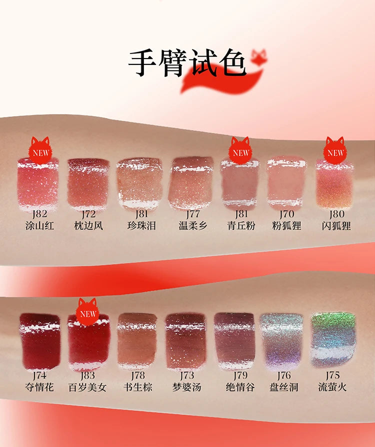 Color-Changing Chameleon Lip Gloss for Radiant Shine - 19