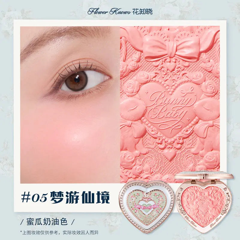 Matte Finish Rose Garden Blush Powder for Natural Cheek Contouring - 29
