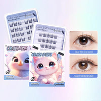No-Glue DIY Segmented False Eyelashes