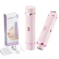 2-in-1 Waterproof Electric Body Hair Trimmer and Shaver
