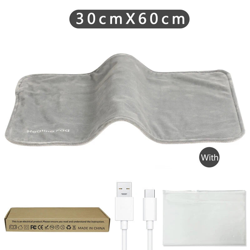 USB Electric Heating Pad for Pain Relief and Cramps - 18