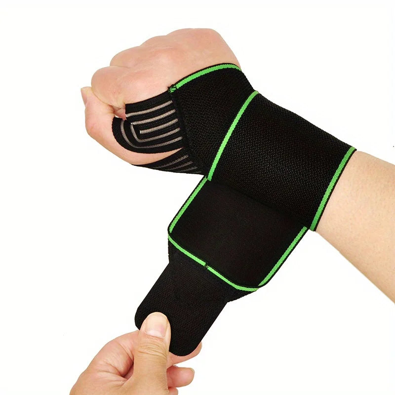 Adjustable Wrist Support Brace for Weightlifting and Sports - 12