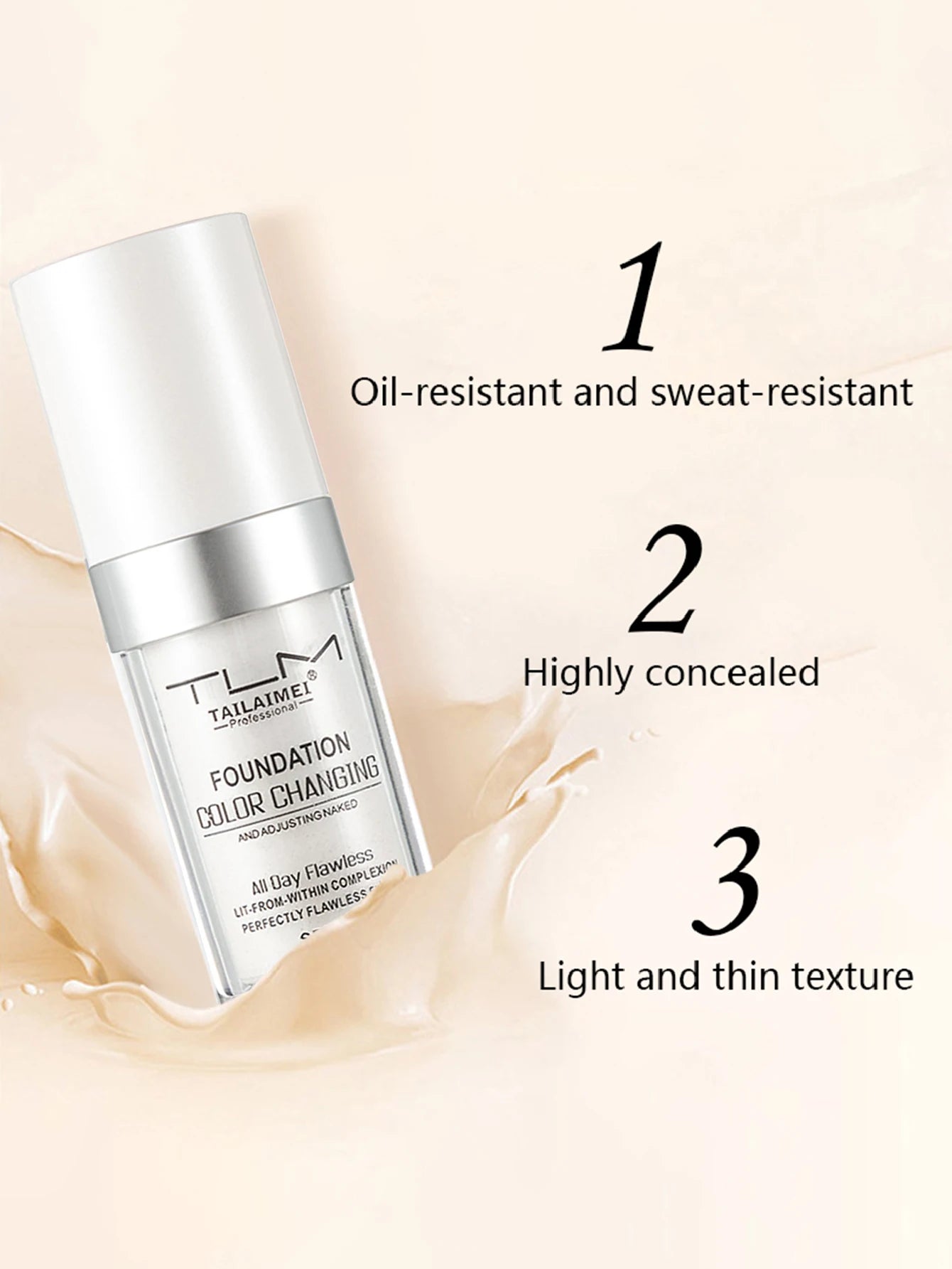 Color-Changing Flawless Liquid Foundation - 11