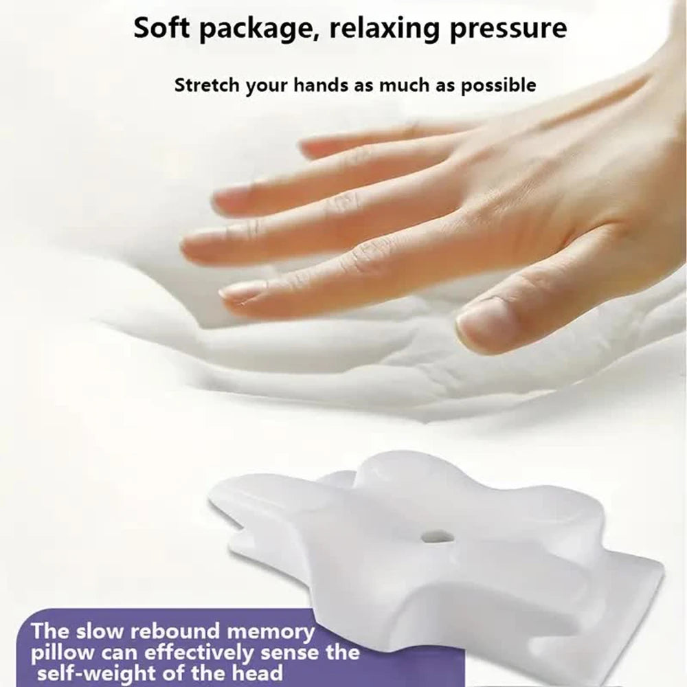 Butterfly Memory Foam Orthopedic Neck Pillow for Pain Relief - 4