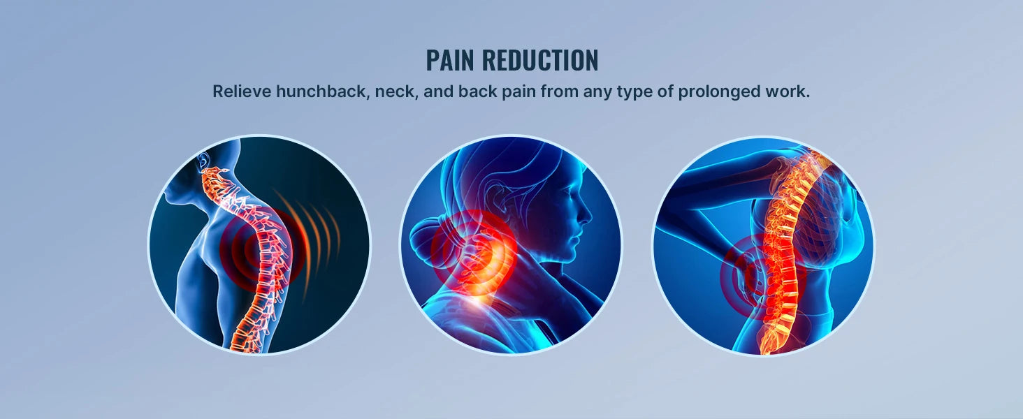 Adjustable Back Brace and Posture Corrector for Pain Relief - 22