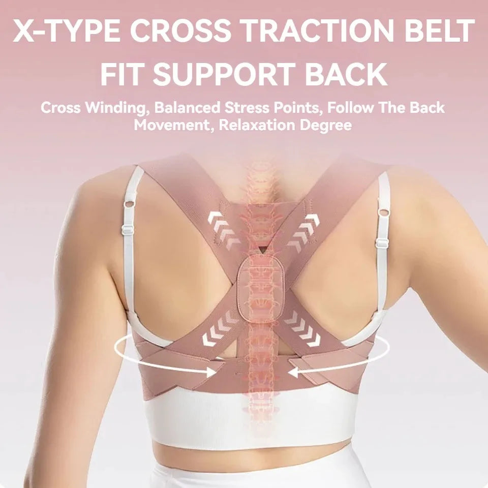 Adjustable Posture Corrector for Back Support - 5