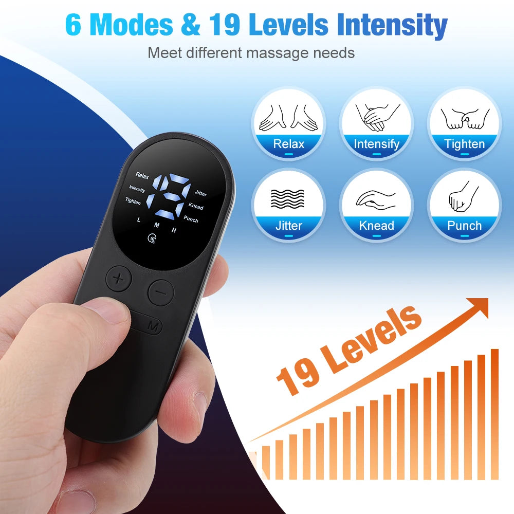 Wireless EMS Heating Muscle Stimulator for Full Body Relief - 6