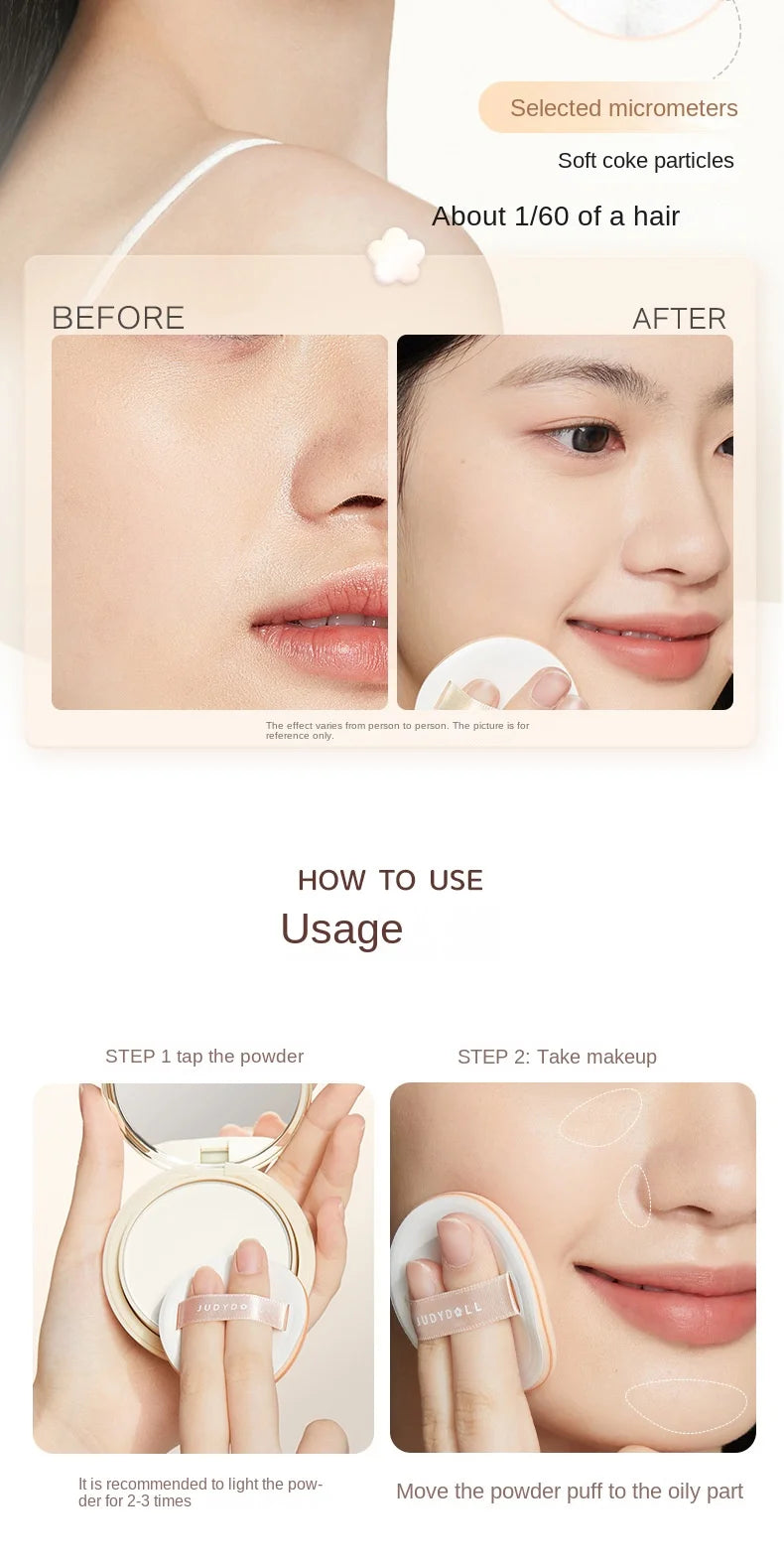 Matte Oil-Control Pressed Setting Powder - 21