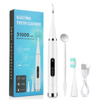 Electric Sonic Dental Calculus Remover & Teeth Whitening Kit