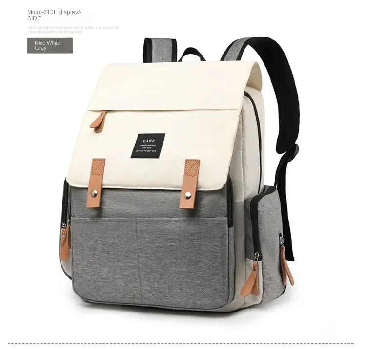 Waterproof Large Capacity Diaper Bag Backpack for Parents - 41