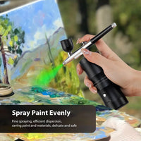 Portable Mini Airbrush Kit for Nail Art and Makeup