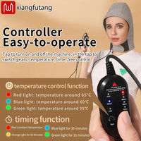 Red Light Therapy Heating Hat for Head and Neck Pain Relief