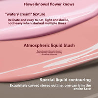 Matte Finish Cream Liquid Blush for Natural Healthy Glow