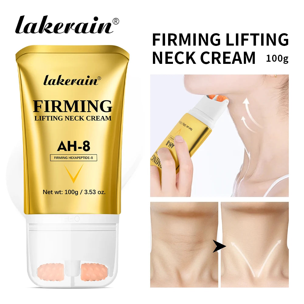 Firming and Tightening Neck Cream with Built-in Roller - 1
