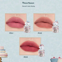 Velvet Matte Hydrating Lip Cream for Soft Long-Lasting Color