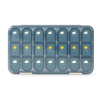 7-Day Portable Weekly Pill Organizer and Medication Dispenser