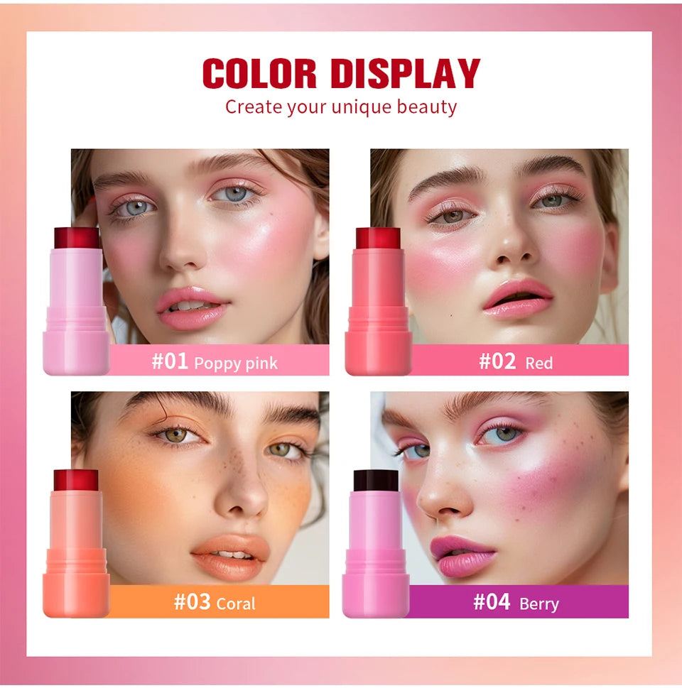 Cooling Water Jelly Tint Stick for Cheeks and Lips - 10