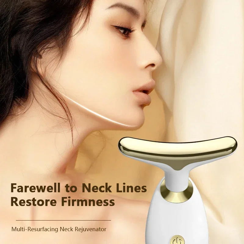 Electric LED Neck and Face Lifting Massager - 4
