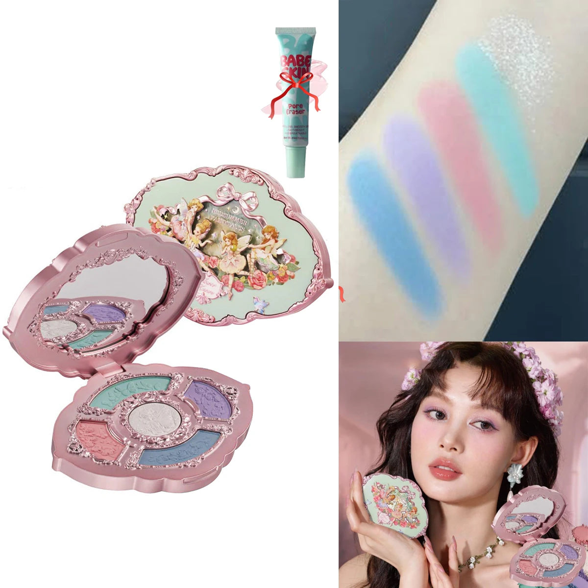 8-Color Chocolate Themed Eyeshadow Palette - 31