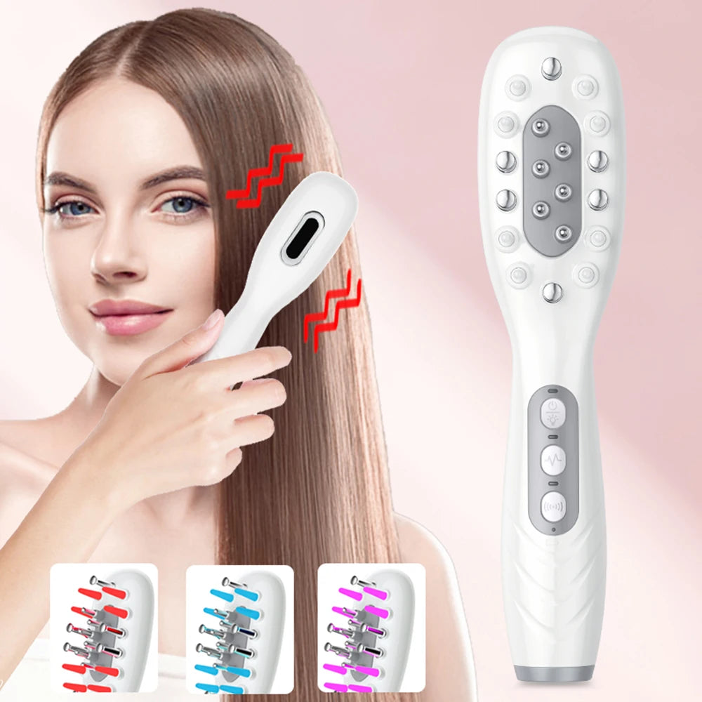 Electric Scalp Massager & Hair Growth Oil Applicator - 1