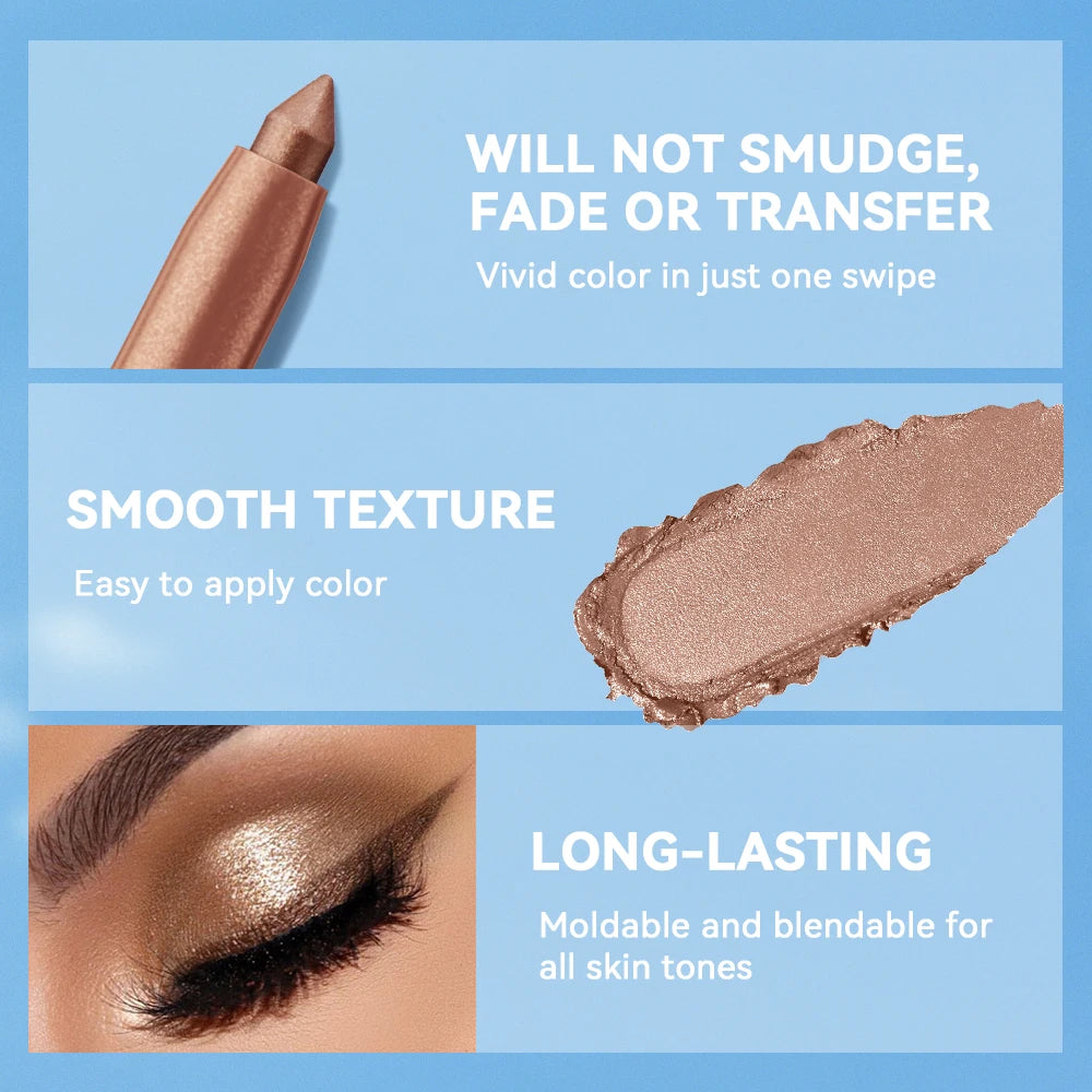 Creamy Eyeshadow Stick for Long-Lasting Shimmer - 6