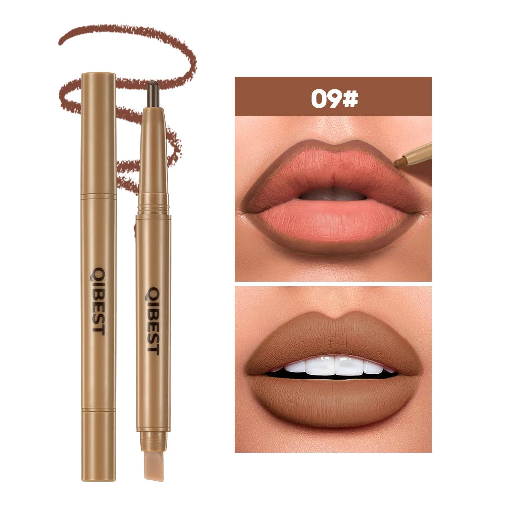 2-in-1 Matte Lip Liner and Precision Blending Brush - 33