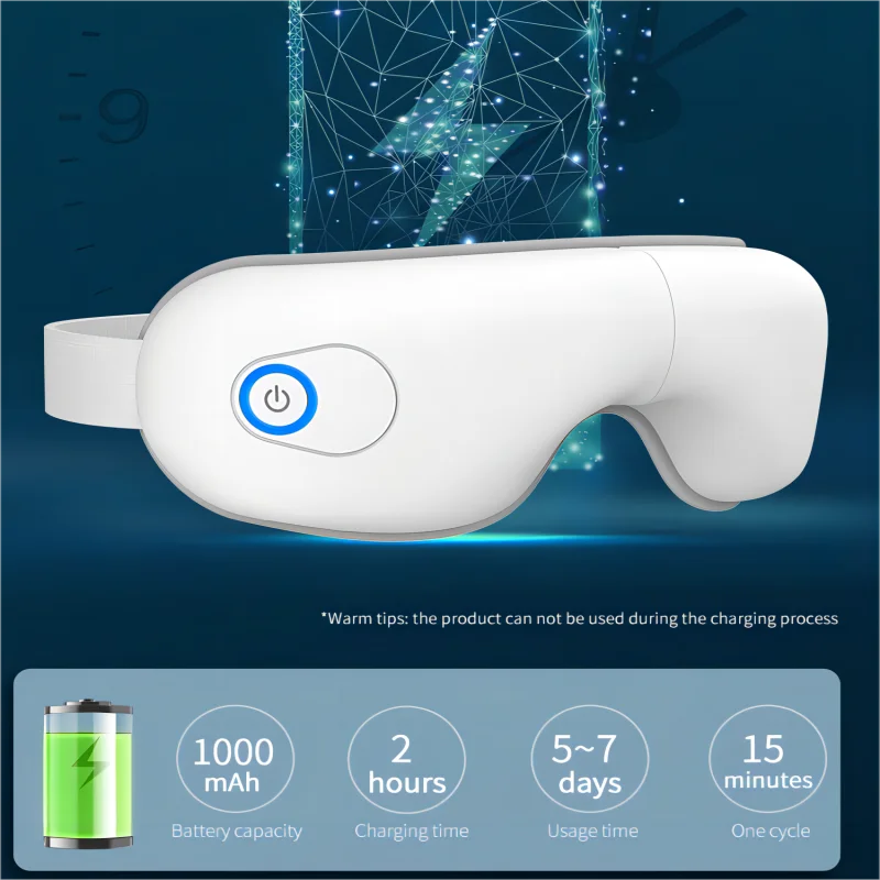 Portable Heated Eye Massager for Stress and Eye Strain - 6