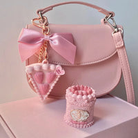 Portable Strawberry Cake Solid Perfume Charm