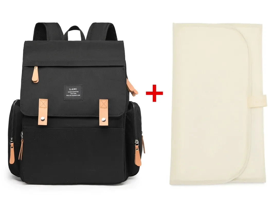 Waterproof Large Capacity Diaper Bag Backpack for Parents - 47