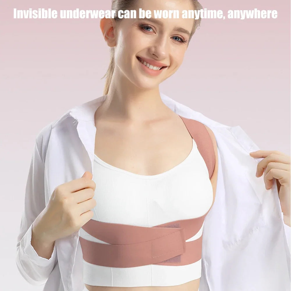 Adjustable Back Posture Corrector for Pain Relief - 14