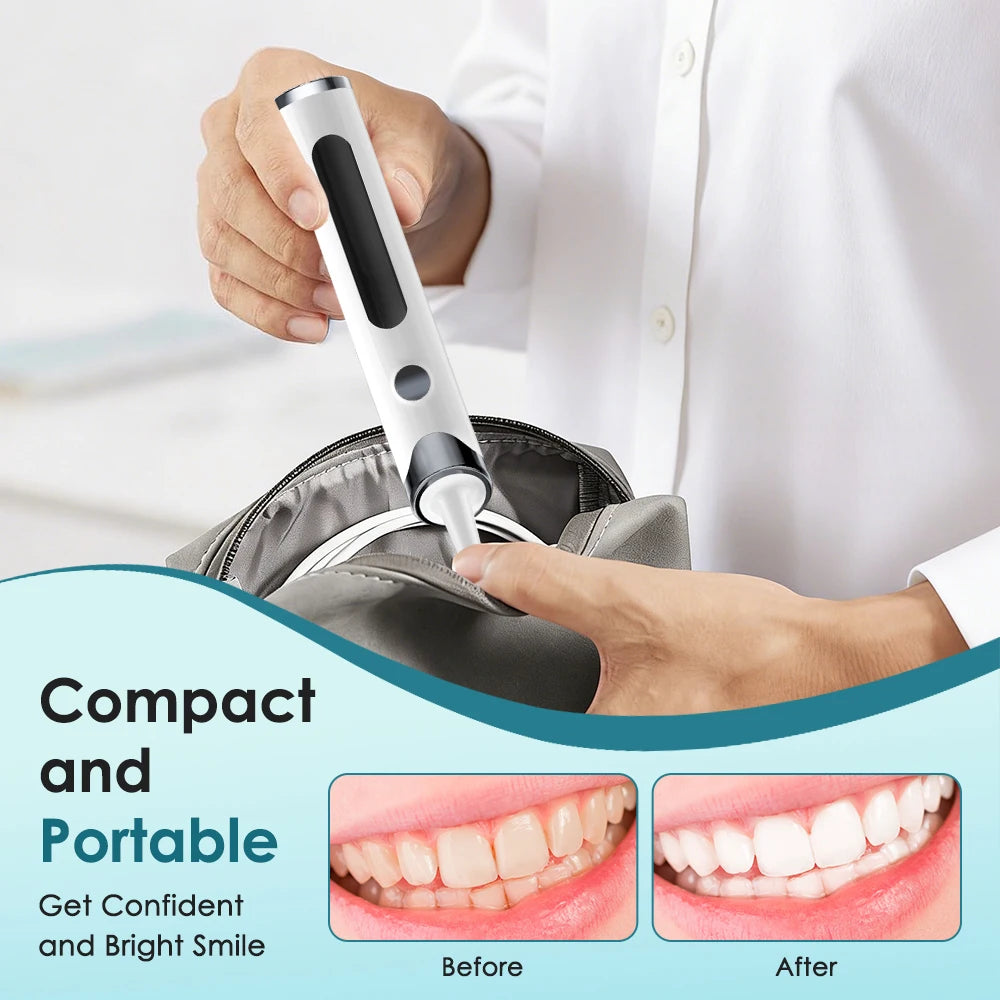 Rechargeable Electric Teeth Polisher and Whitening Kit - 7