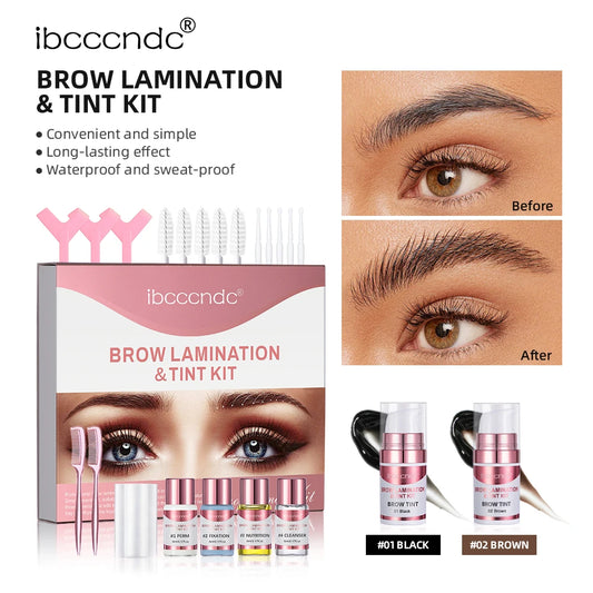 Professional Eyebrow Lamination and Tinting DIY Kit