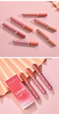 3-Piece Waterproof Matte Liquid Lipstick Set