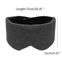 Adjustable Cotton Sleep Mask for Deep Relaxation