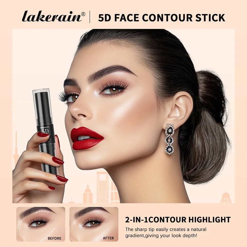 Dual-Ended Cream Contour and Highlighter Stick - 7