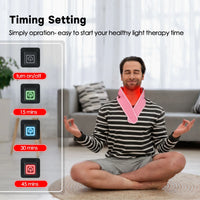 Red Light Therapy Neck and Chin Lifting Wrap