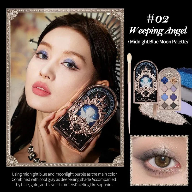6-Color Swan Ballet Eyeshadow Palette - 35