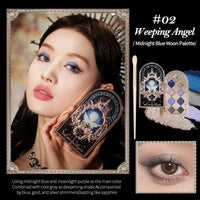 6-Color Swan Ballet Eyeshadow Palette