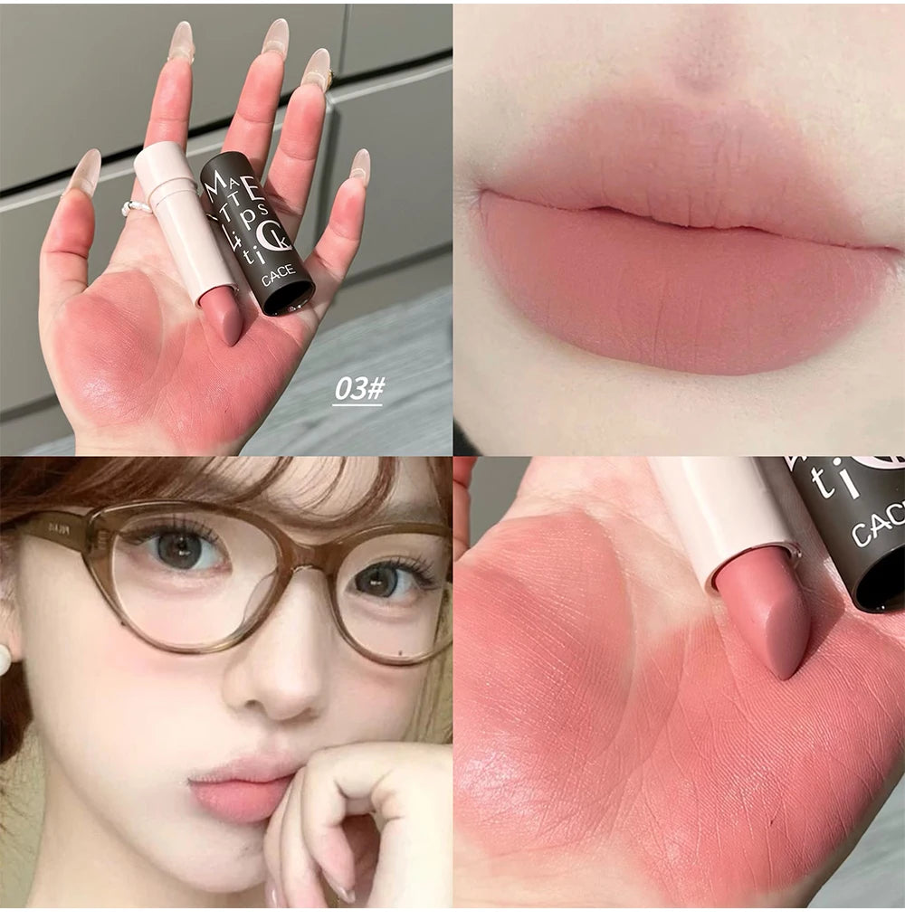 Long-Lasting Waterproof Matte Lipstick - 16