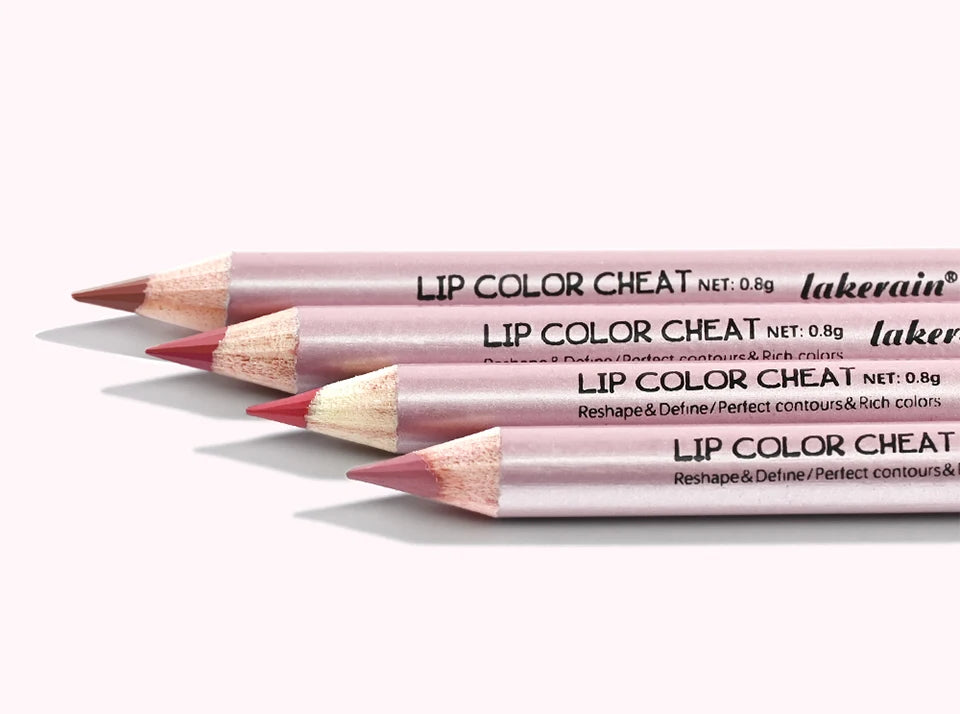 Long-Lasting Waterproof Matte Lip Liner Set - 18