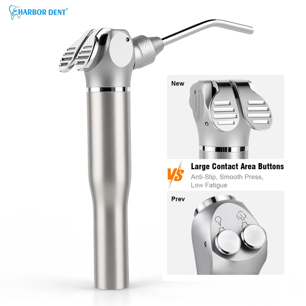 3-Way Dental Air Water Syringe Tool for Dental Chairs