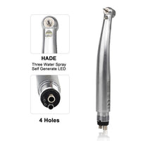 High-Speed LED Dental Handpiece with Push Button